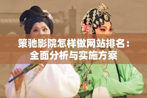 策驰影院怎样做网站排名：全面分析与实施方案