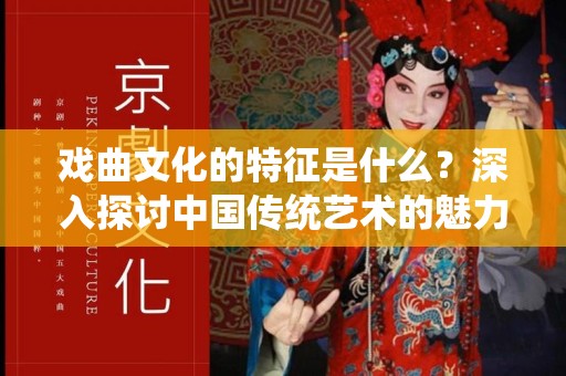 戏曲文化的特征是什么？深入探讨中国传统艺术的魅力
